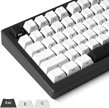 Amazon.co.jp: HITIME XVX ボウキーキャップ、サイドプリントPBTキー